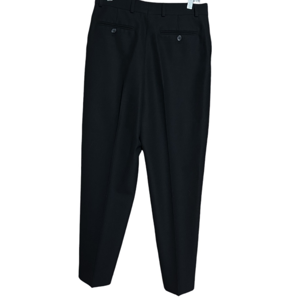 NWOT TOTEME Low-Waist Tailored Trousers in Black Size 34 Tapered XS - Picture 5 of 10